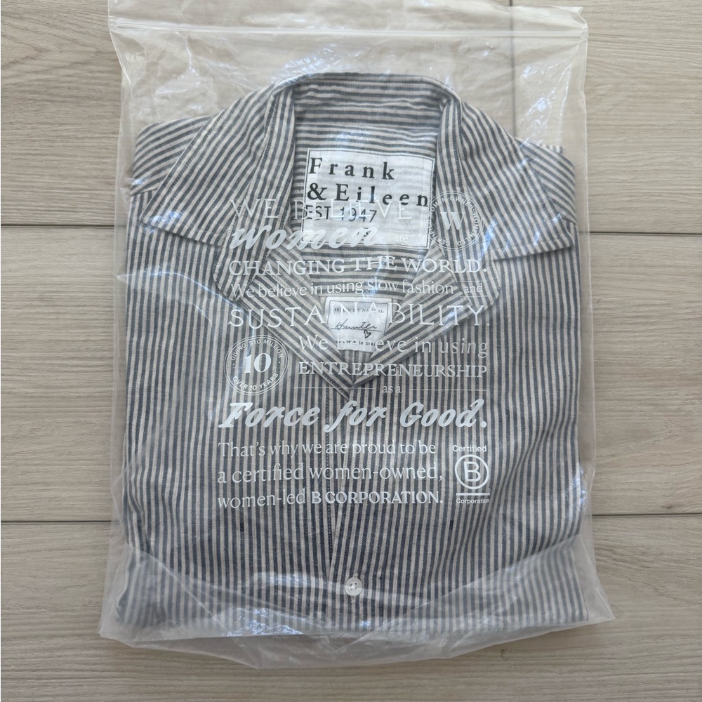 Frank & Eileen Women's Hunter Style Shirt Dress. Size XS. New in Packaging.